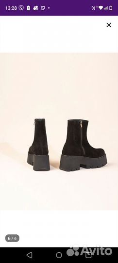 Ботинки женские 38 размер замшевые