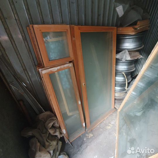 Стеклопакеты деревянные новые