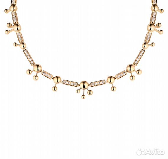 Колье Bvlgari Astrale Yellow Gold & Diamonds