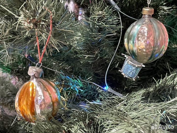 Елочные игрушки СССР «Цирковой мяч»