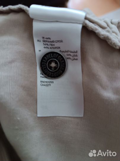 Брюки летние лен