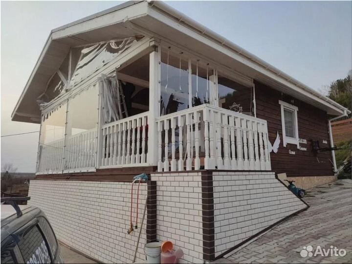 Мягкие окна на террасу, беседку, веранду