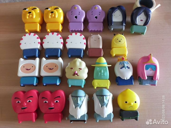 Игрушки Время Приключений из Макдональдс