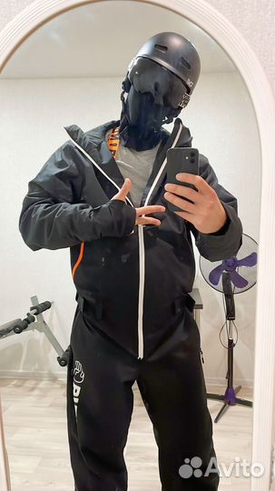 Горнолыжный Мужской зимний комбинезон L