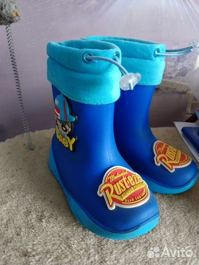 Детские резиновые сапоги 25 размер