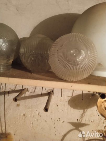 Плафоны для люстры стеклянные