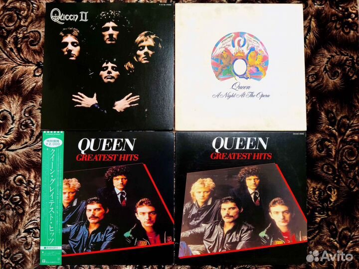 Queen 2 Greatest Hits Nigh AT Opera Japan винил