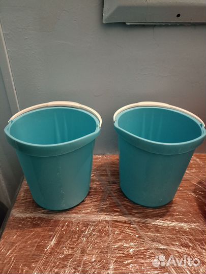 Вёдра новые, объем 2 и 3 литра