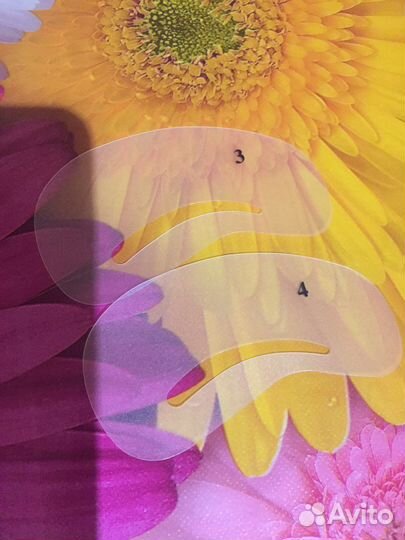 Трафарет для дизайна бровей