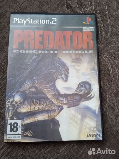 Игра Predator concrete jungle Playstation 2