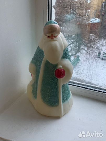 Дед мороз пластмассовый СССР