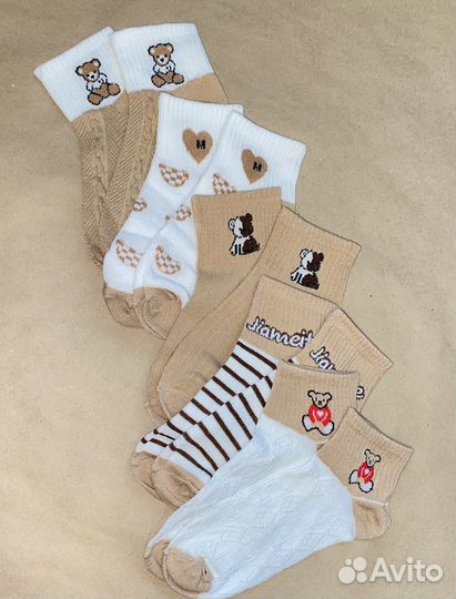 Носки женские 5 пар размер 31-38