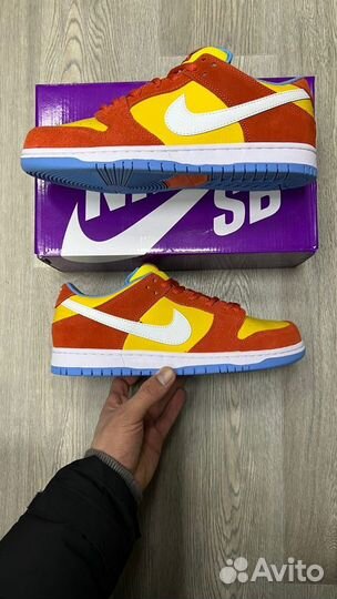 Кроссовки Nike SB Dunk Low Bart Simpson (41-45)