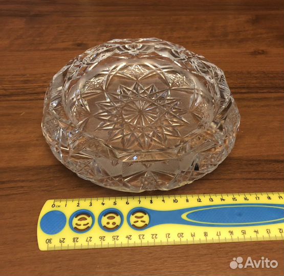 Хрустальное блюдо