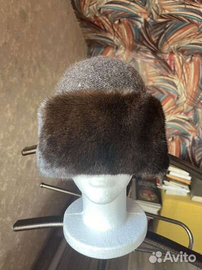 Шапка женская с норкой