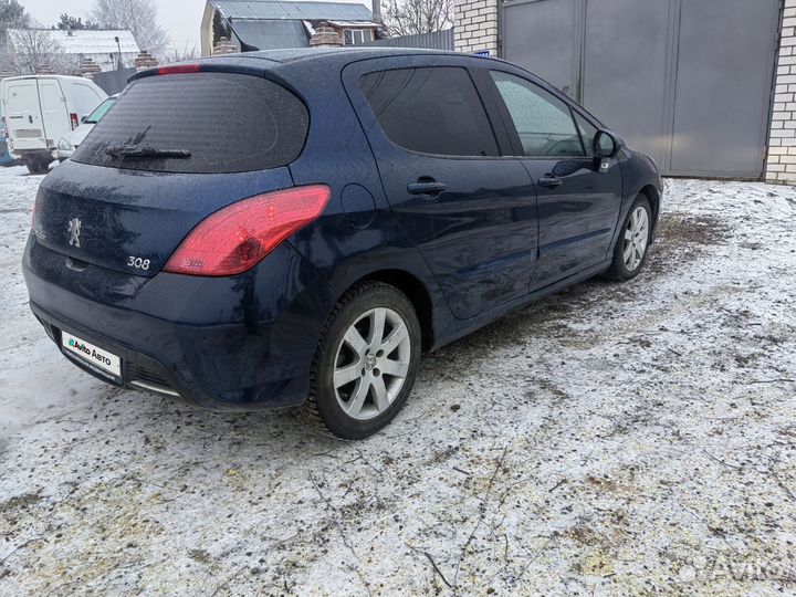 Peugeot 308 1.6 AT, 2008, 169 400 км