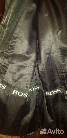 Кожаная куртка мужская Hugo Boss