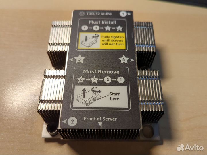 Радиатор DL360 gen10