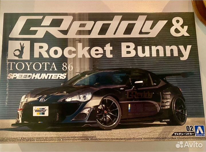 Сборная модель Toyota GT86, 1/24