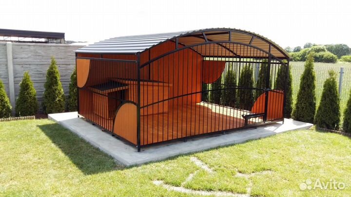 Будка вольер для собаки