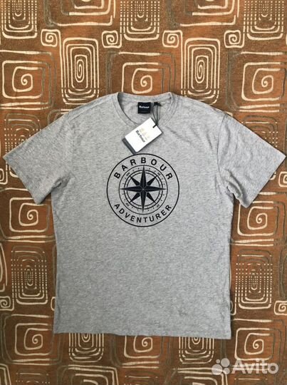 Футболка Barbour adventurer новая с биркой мужская