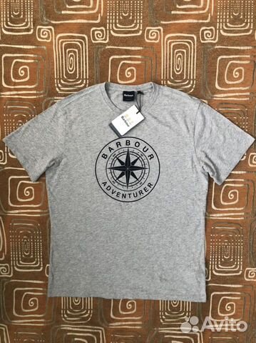 Футболка Barbour adventurer новая с биркой мужская
