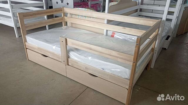 Кровать подростковая от 2 лет размер 160 на 80