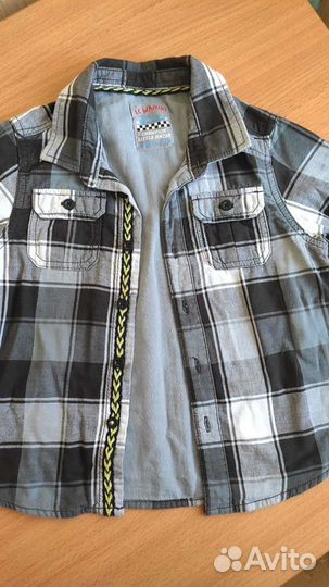 Рубашка на мальчика 86-92
