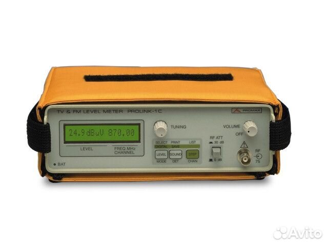 Prolink-1,замер тв сигнала DVB-C/FM AM,уквчм радио