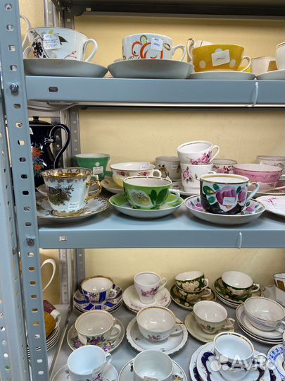 Чайная кофейная пара СССР гдр Польша Чехия винтаж