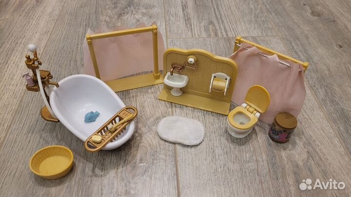 Sylvanian Families дом, мебель, куклы