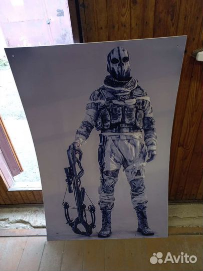 Постер 1,2х0,8м на жесткой основе