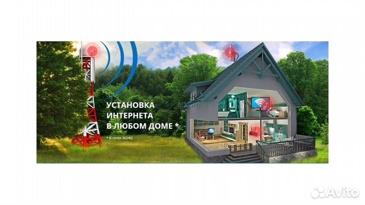 Интернет в частный дом 4G, Оптика, WiFi