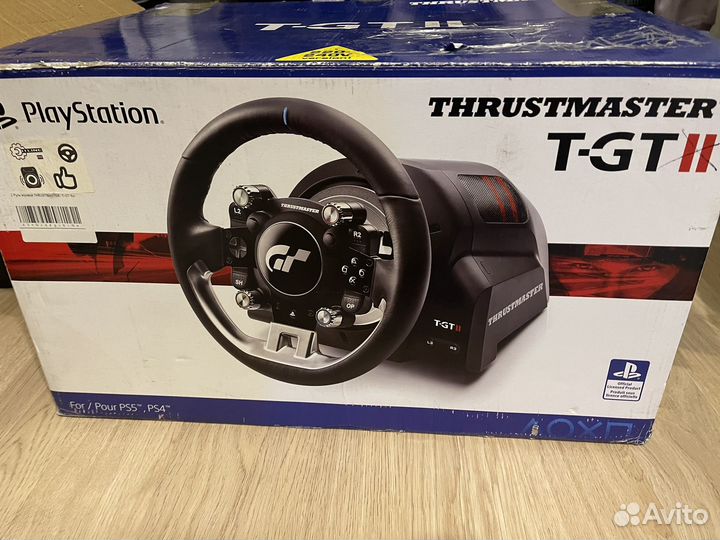 Руль thrustmaster t-gt