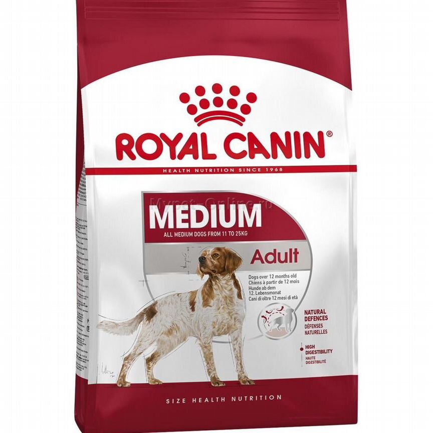 Корм для собак Royal Canin Medium Adult 15 кг