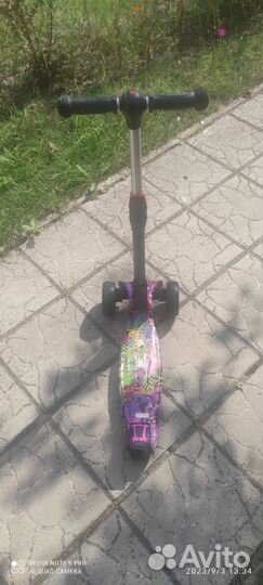 Самокат детский трехколесный