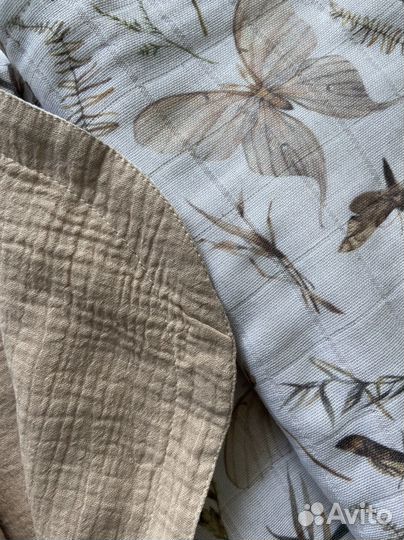 Детский плед из муслина