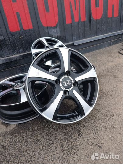 Литые диски на kia rio picanto getz accent