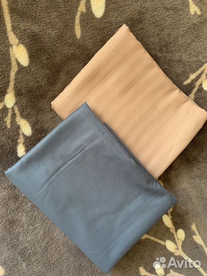 Простыня сатин, 1,5 сп