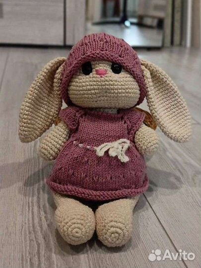 Зайка ручной работы