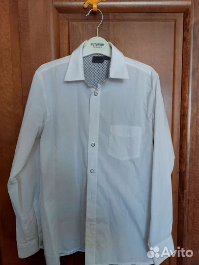 Рубашка белая классная