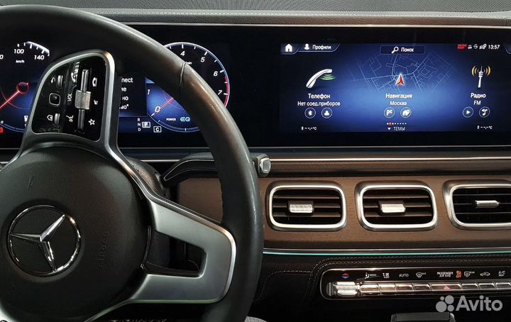 Андроид блок + Carplay/Android Auto для Mercedes E