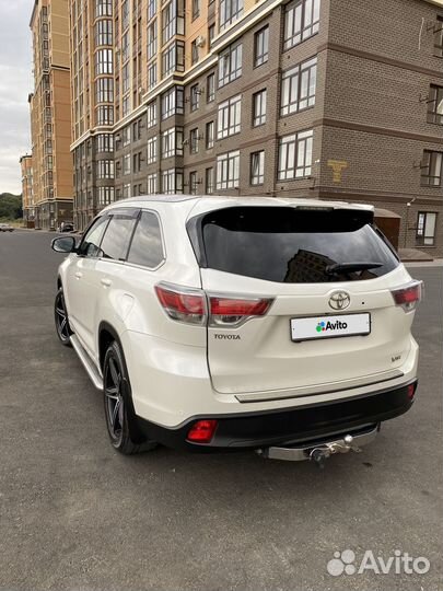 Toyota Highlander 3.5 AT, 2014, 147 000 км