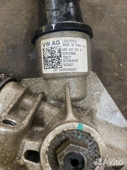 Рулевая рейка volkswagen polo седан