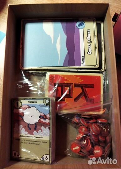 Настольная игра Adventure Time Карточные войны