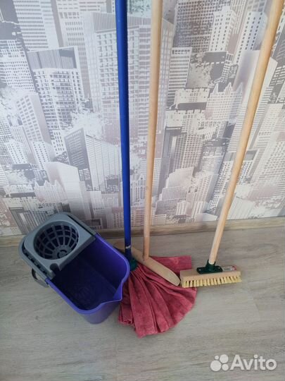 Уборочный инвентарь / Швабра лентяйка / Щетка
