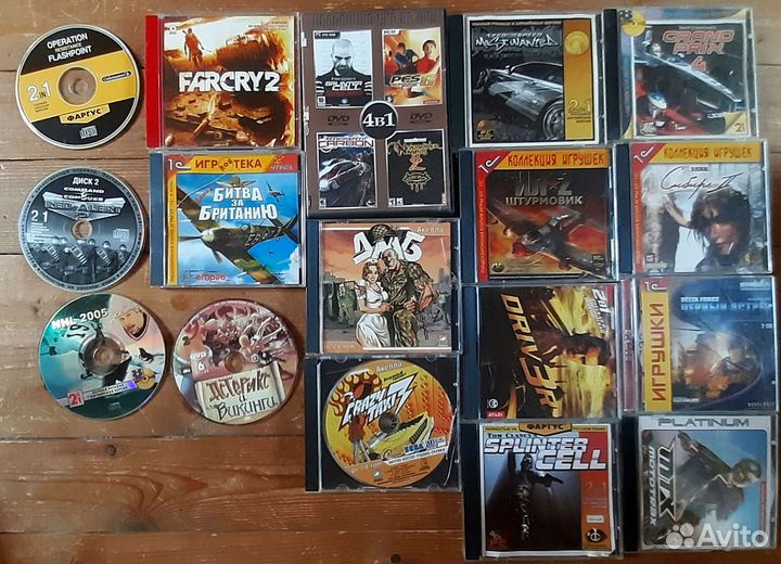 Компьютерные игры диски
