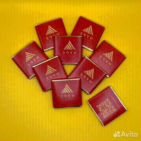 Брендированный шоколад 10г