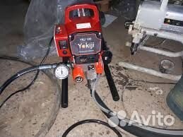 Безвоздушный окрасочный аппарат yokiji YKJ 120