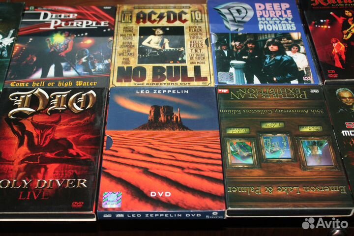 Фирменные DVD лицензия рок -н -рол